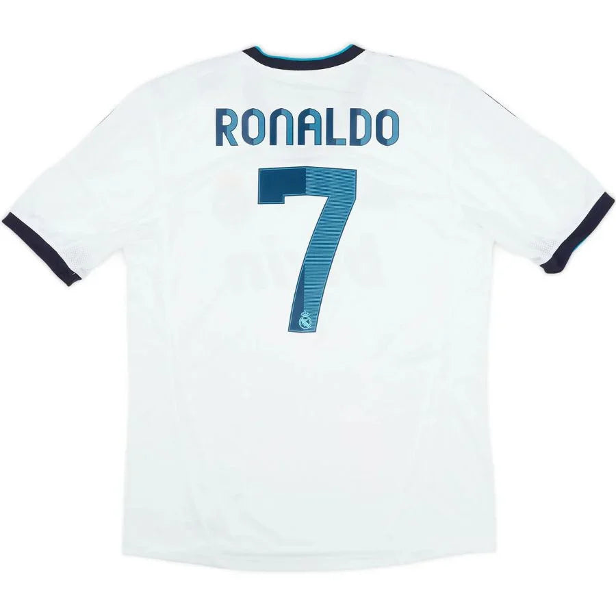 Cristiano Ronaldo #7 Real Madrid Home Retro Jersey 2012/13