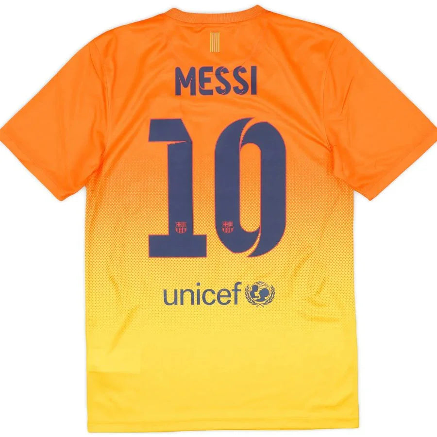 Messi #10 Barcelona Away Retro Jersey 2012/13
