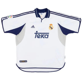 Raul #7 Real Madrid Home Retro Jersey 2000/01