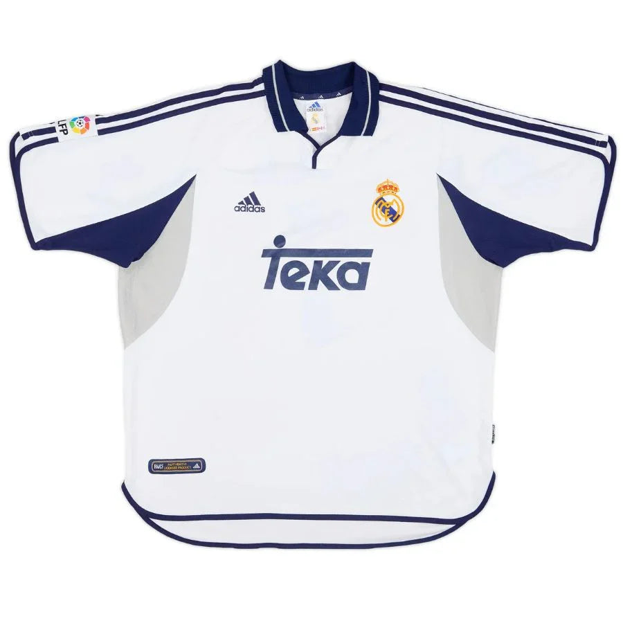 Raul #7 Real Madrid Home Retro Jersey 2000/01