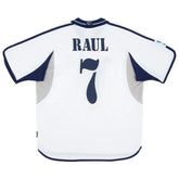 Raul #7 Real Madrid Home Retro Jersey 2000/01