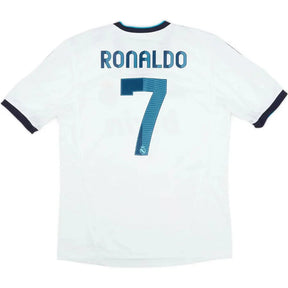Cristiano Ronaldo #7 Real Madrid Home Retro Jersey 2012/13