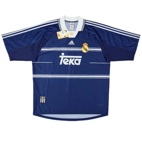 Raul #7 Real Madrid Away Retro Jersey 1998/99