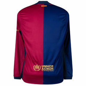 Barcelona Long Sleeve Home Fan Jersey 2024/25