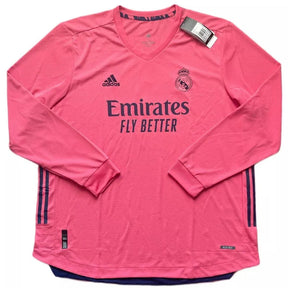 Real Madrid Away Long Sleeve Fan Jersey 2020/21 Vini Jr. 20