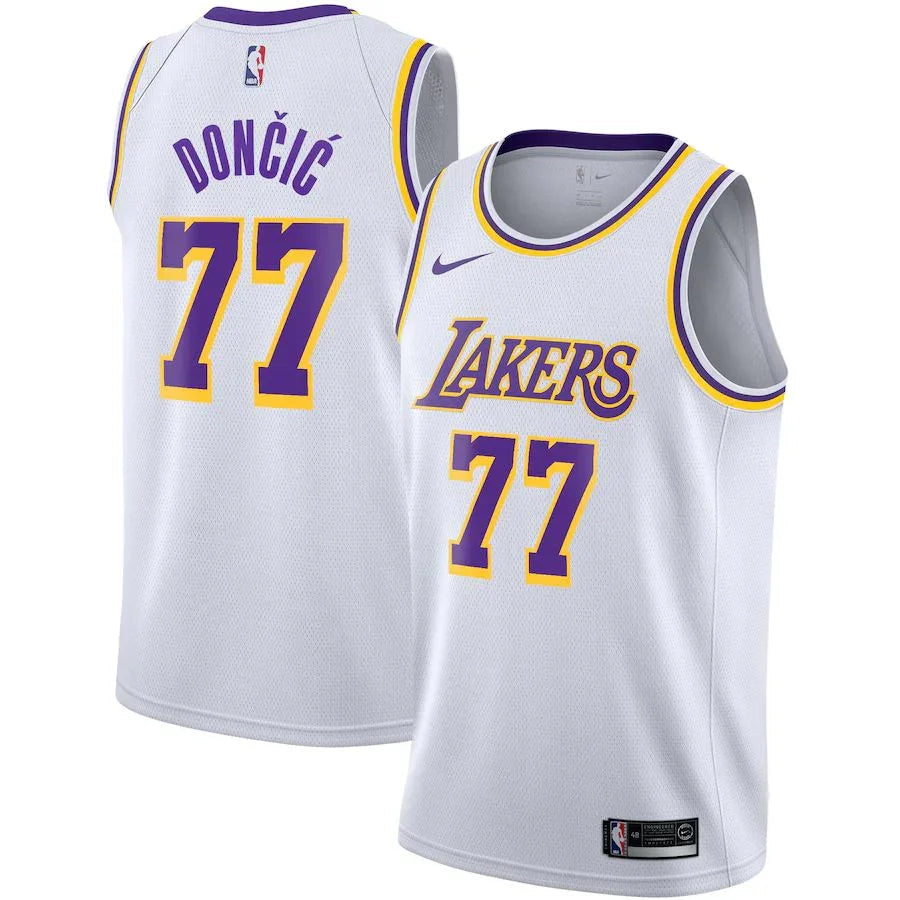 Luka Dončić Los Angeles Lakers Nike Unisex Swingman Jersey - Icon Edition - White