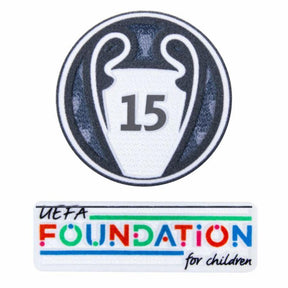 Real Madrid Mbappé 9 Third Fan Jersey 2024/25 Patches UCL UEFA Foundation (Official Printing)