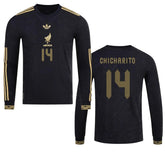 Mexico Chicharito  2025 Special Edition Long Sleeve Authentic Player Third Jersey by adidas