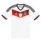 Germany Retro Home 2014 Fan Jersey Patch Winner World Cup Brazil 2014