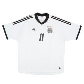 Germany Klose Retro Home 2002/03 Fan Jersey