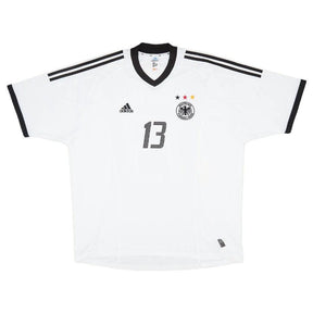 Germany Ballack Retro Home 2002/03 Fan Jersey