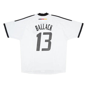 Germany Ballack Retro Home 2002/03 Fan Jersey