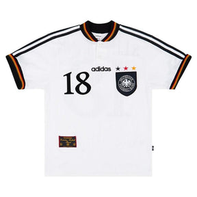 Germany Jurgen Klinsmann Retro Home 1996 Fan Jersey