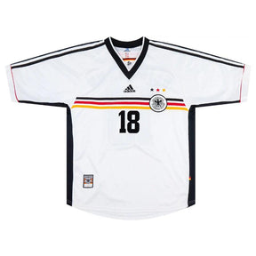 Germany Jurgen Klinsmann Retro Home 1998 Fan Jersey