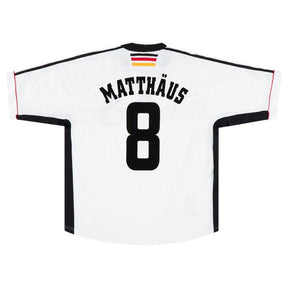 Germany Lothar Matthäus Retro Home 1998 Fan Jersey