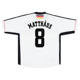 Germany Lothar Matthäus Retro Home 1998 Fan Jersey