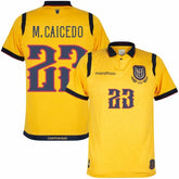 Ecuador M. Caicedo 23 Home Fan Jersey 2024/25