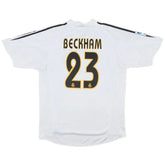 Beckham #23 Real Madrid Away Retro Jersey 2003/04