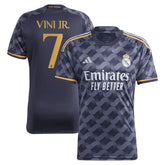 Vini Jr. 7 Real Madrid 2023/24 Away Jersey