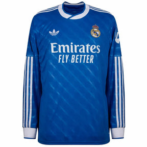 Real Madrid Third Fan Jersey Long Sleeve 2025/26