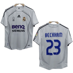 Beckham 2006-07 Real Madrid Home Jersey  Retro Collection