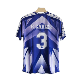 Real Madrid Roberto Carlos Retro Jersey  Retro Collection