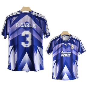 Real Madrid Roberto Carlos Retro Jersey  Retro Collection