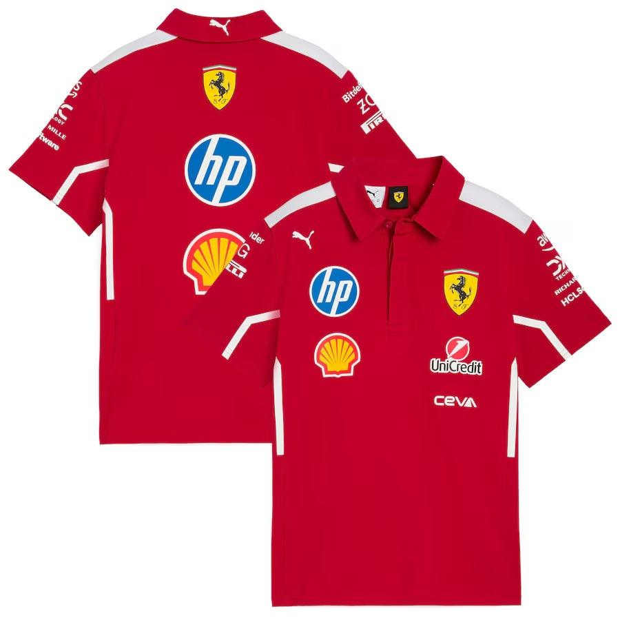 Scuderia Ferrari  2025 Team Polo Formula 1 F1 Formula One