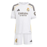 Kids Kit Real Madrid Home Fan Jersey 2025/26