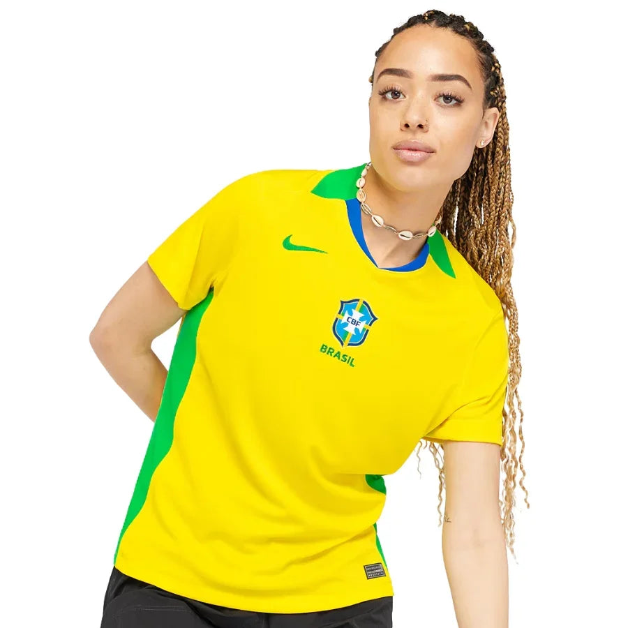 Brazil Home Fan Jersey 2025/26 Women's