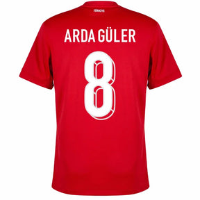 Turkey Arda Güler 8 Away Fan Jersey 2025/26