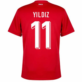 Turkey Yildiz 11 Away Fan Jersey 2025/26