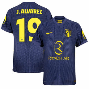 Atlético Madrid Julián Alvarez 19 Away Authentic Player 2025/26
