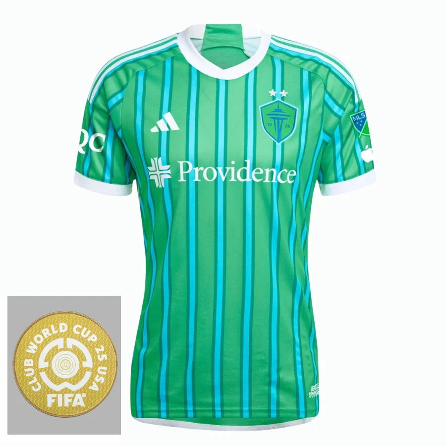 Seattle Sounders Home Fan Jersey 2025/26 Patch Club World Cup
