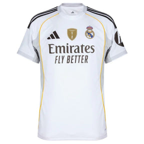 Real Madrid Home Bellingham 5 Fan Jersey 2025/26 FIFA Intercontinental Champions Patch