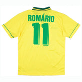 Brazil Home Romario 11 Retro Jersey 1994