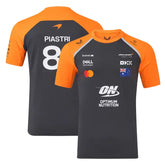 McLaren Piastri 81  2025 Team Set Up T-Shirt Formula 1 F1 Formula One