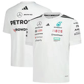 Mercedes-AMG Petronas F1 Team Adidas T-Shirt - White Formula 1 F1 Formula One