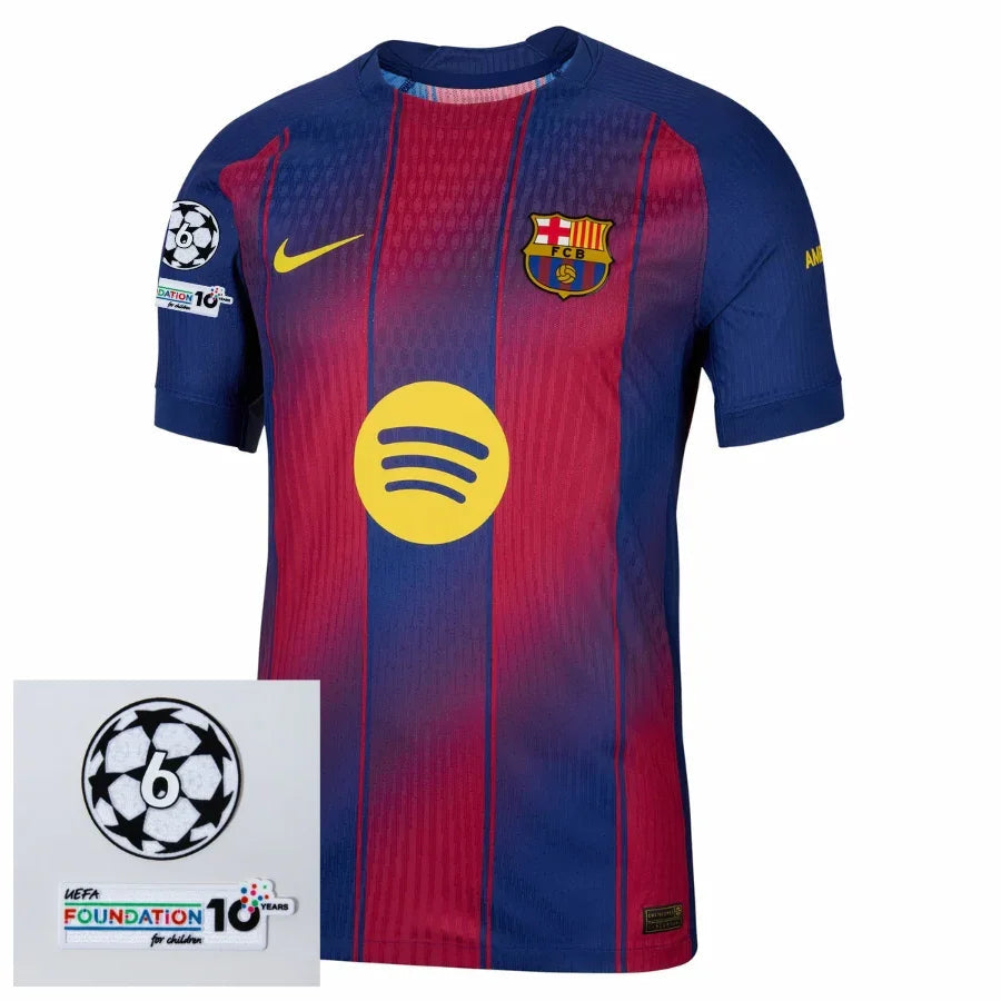 Barcelona Home Authentic Player 2025/26 Dri-Fit ADV Match