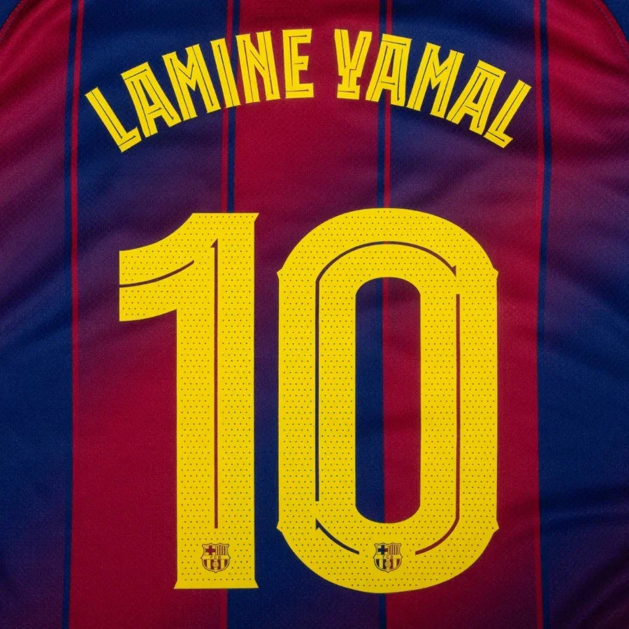 Barcelona Lamine Yamal 10 Home Fan Jersey 2025/26