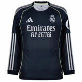 Real Madrid Away Long Sleeve Fan Jersey 2025/26