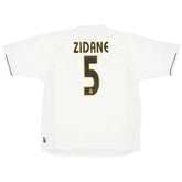 Zidane #5 Real Madrid Home Retro Jersey 2003/04